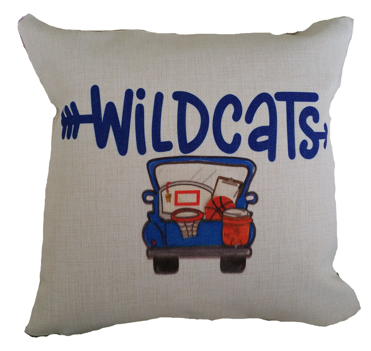 Pillow - Wildcats Basketball Truck