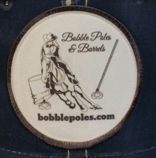 Patch - Bobble Poles & Barrels Logo Iron-On Patch
