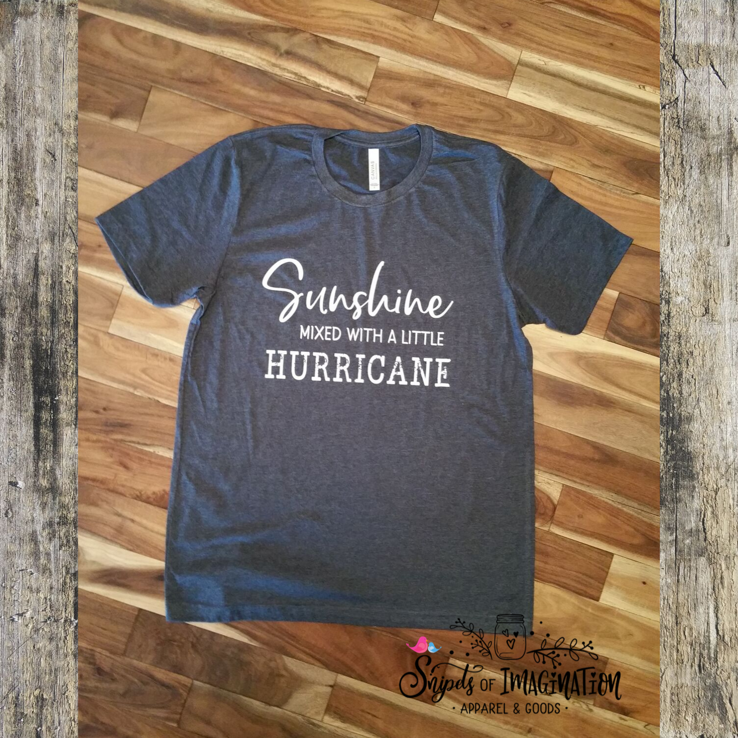 Shirt - Short Sleeve T-Shirt - Sunshine Mixed With A Little Hurricane