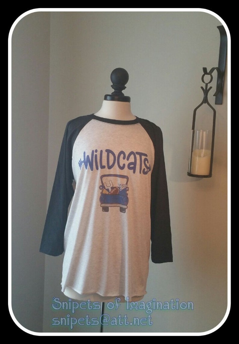 Raglan Shirt - Wildcats Football Truck