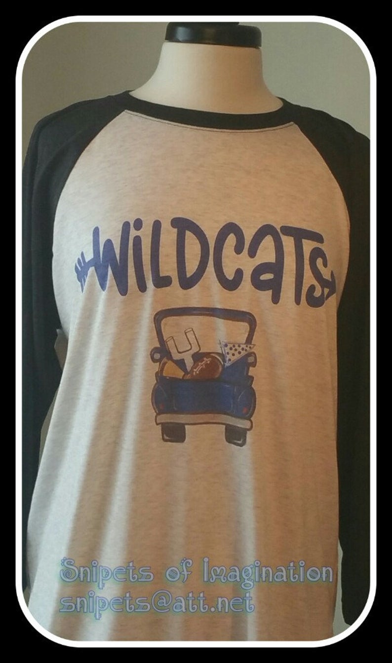 Raglan Shirt - Wildcats Football Truck