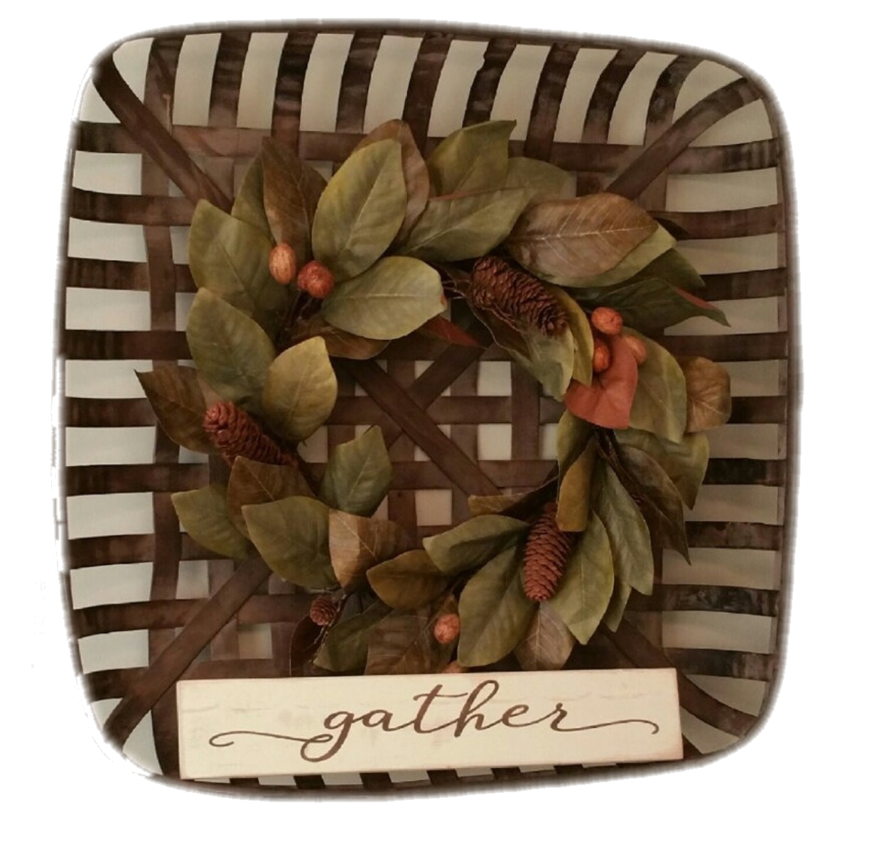 Wood Sign - Gather