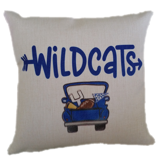 Pillow - Wildcats Football Truck